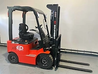 Ep - efl 181 - 4.8 meter triplex, li-ion, free-lift, side-shift - vorkheftruck - afbeelding 27 van  30