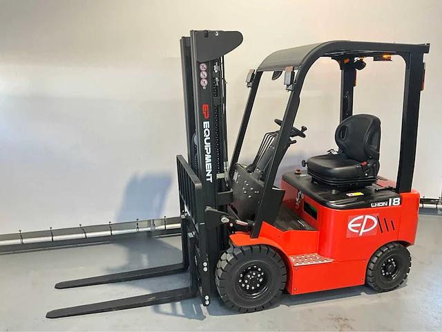 Ep - efl 181 - 4.8 meter triplex, li-ion, free-lift, side-shift - vorkheftruck - afbeelding 1 van  30