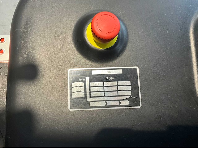 Ep - efl 181 - 4.8 meter triplex, li-ion, freelift - side-shift - vorkheftruck - afbeelding 17 van  27