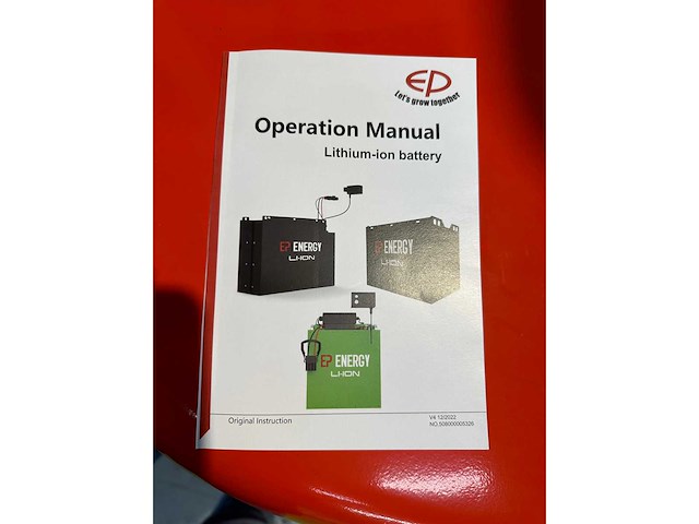 Ep - efl 252 x li-ion - vorkheftruck - triplex - freelift - sideshift 2025 - afbeelding 34 van  38