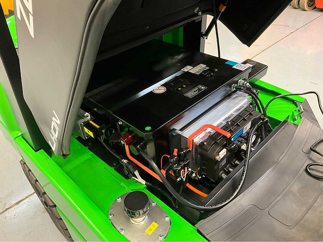 Ep - efxz-251 - 4,8 meter triplex - free-lift - side-shift - 2500 kg vorkheftruck - 280ah li-ion accu - afbeelding 20 van  29