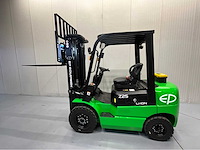 Ep - efxz-251 - 4,8 meter triplex - free-lift - side-shift - 2500 kg vorkheftruck - 280ah li-ion accu - afbeelding 28 van  29