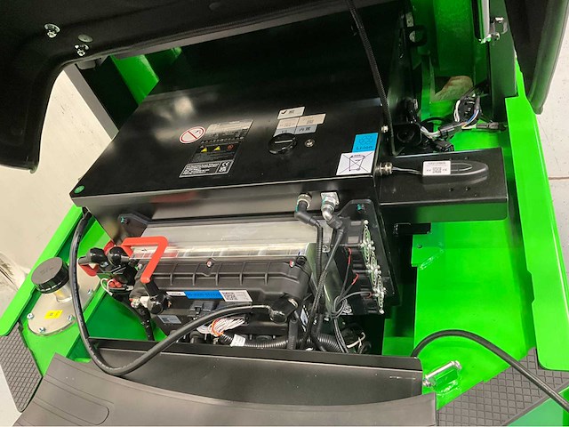 Ep - efxz-251 - 4,8 meter triplex - vorkenversteller -freelift - sideshift - 2500 kg vorkheftruck - 280ah li-ion accu - afbeelding 18 van  32