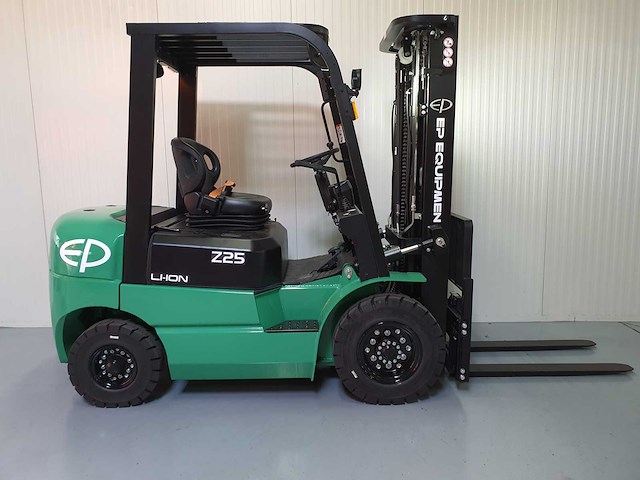 Ep - efxz-251 - 4,8 meter triplex, li-ion, free-lift, side-shift - vorkheftruck - afbeelding 10 van  19