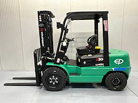 Ep - efxz-301-h - 4.8m triplex, li-ion, free-lift, side-shift - vorkheftruck 2026 - afbeelding 12 van  26