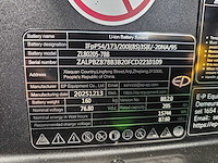 Ep - efxz-301-h vorkheftruck - 4.8meter triplex - li-ion - freelift - sideshift - 2026 - afbeelding 17 van  29