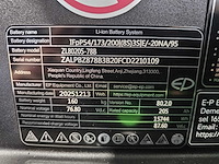 Ep - efxz-301-h vorkheftruck - 4.8meter triplex - li-ion - freelift - sideshift - 2026 - afbeelding 12 van  19