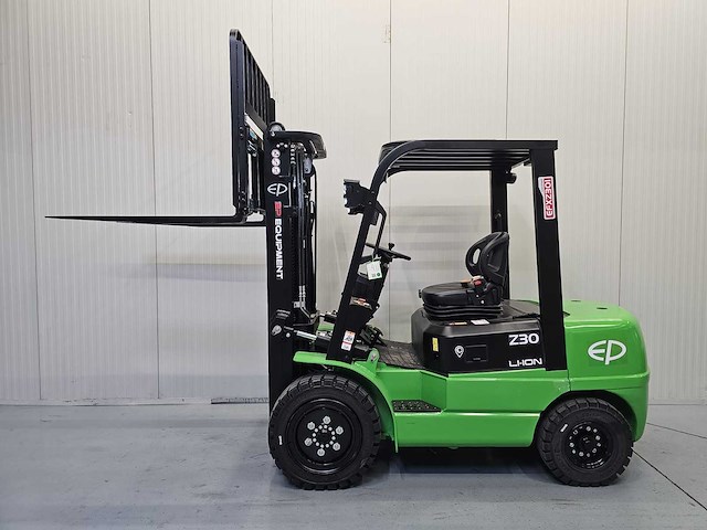 Ep - efxz-301-h vorkheftruck - 4.8meter triplex - li-ion - freelift - sideshift - 2026 - afbeelding 17 van  19