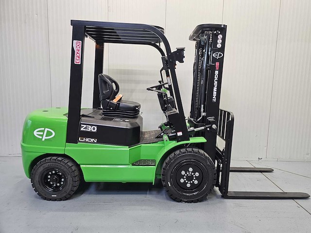 Ep - efxz-301-h vorkheftruck - 4.8meter triplex - li-ion - freelift - sideshift - 2026 - afbeelding 29 van  29