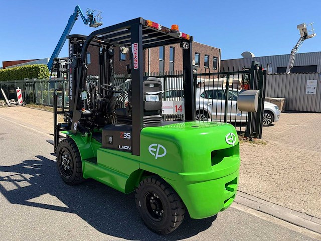 Ep - efxz351-h - 4.8m triplex, free-lift, side-shift - vorkheftruck - afbeelding 14 van  19
