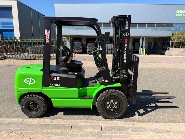 Ep - efxz351-h - 4.8m triplex, free-lift, side-shift - vorkheftruck - afbeelding 17 van  19