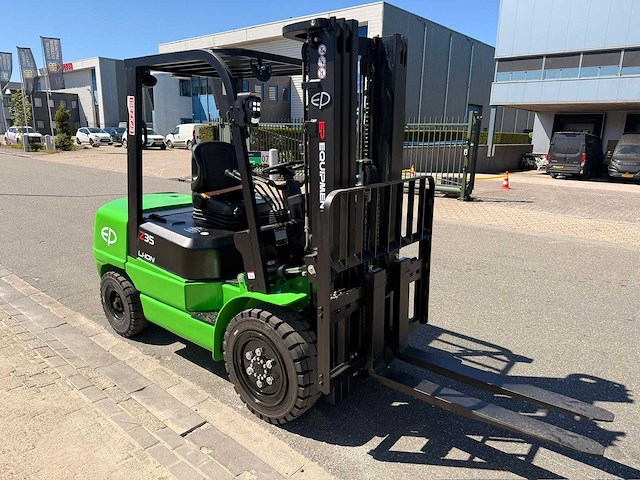 Ep - efxz351-h - 4.8m triplex, free-lift, side-shift - vorkheftruck - afbeelding 12 van  13