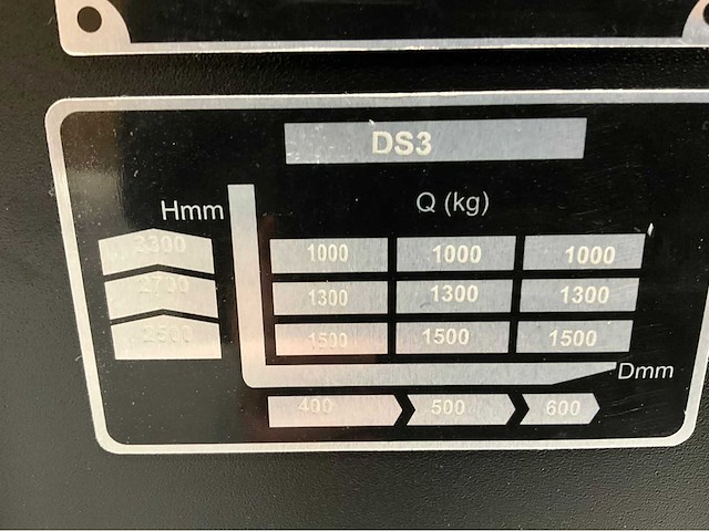 Ep - esl 3,3 meter stapelaar, li-ion batterij - 1500 kg - 2026 - afbeelding 6 van  14