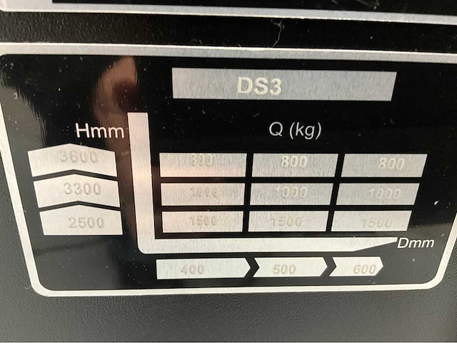 Ep - esl 3,6 meter - stapelaar li-ion batterij - 1500 kg - 2026 - afbeelding 9 van  9