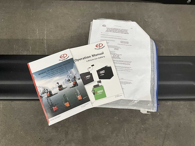 Ep - f3 elektrische palletwagen incl. acculader - 1500 kg hefvermogen - afbeelding 6 van  11