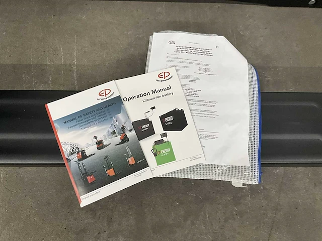 Ep - f3 elektrische palletwagen incl. acculader - 1500 kg hefvermogen - afbeelding 15 van  15