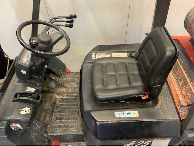 Ep - fg25t - 4.3m triplex, free-lift, side-shift, 2560 uren - vorkheftruck - afbeelding 2 van  14