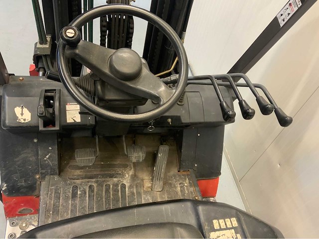 Ep - fg25t - 4.3m triplex, free-lift, side-shift, 2560 uren - vorkheftruck - afbeelding 3 van  14