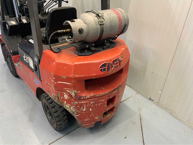 Ep - fg25t - 4.3m triplex, free-lift, side-shift, 2560 uren - vorkheftruck - afbeelding 6 van  14