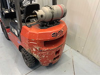 Ep - fg25t - 4.3m triplex, free-lift, side-shift, 2560 uren - vorkheftruck - afbeelding 6 van  14