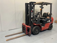 Ep - fg25t - 4.3m triplex, free-lift, side-shift, 2560 uren - vorkheftruck