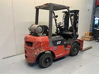 Ep - fg25t - 4.3m triplex, free-lift, side-shift, 2560 uren - vorkheftruck - afbeelding 2 van  2