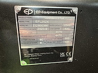 Ep efl 252 x vorkheftruck triplex - sideshift - freelift - afbeelding 22 van  46