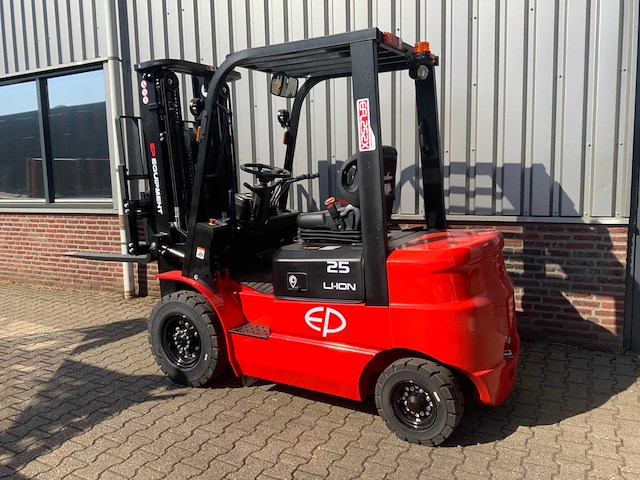 Ep efl 252x - 4.8m triplex - li-ion - freelift - sideshift - vorkheftruck - afbeelding 14 van  20