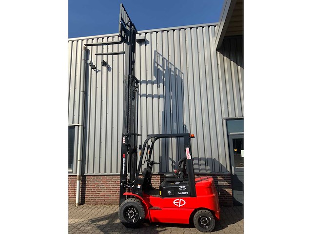 Ep efl 252x - 4.8m triplex - li-ion - freelift - sideshift - vorkheftruck - afbeelding 15 van  20