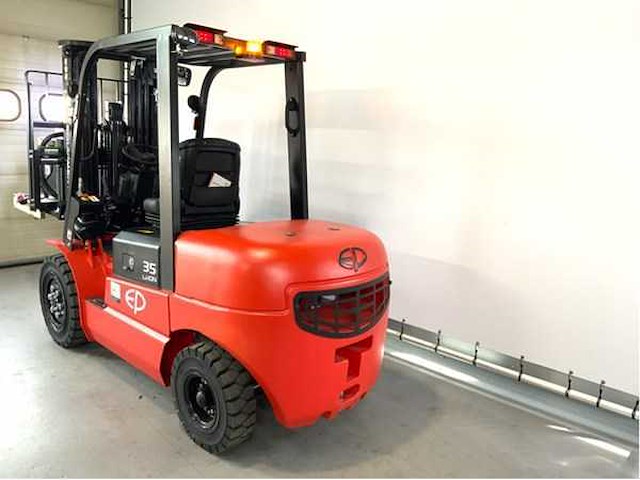 Ep efl-352 - 4.8 meter triplex, li-ion, free-lift, side-shift - vorkheftruck - afbeelding 24 van  27