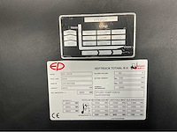 Ep efl252x vorkheftruck triplex- vorkensteller - lithium-ion accu - freelift - sideshift -495 uur - 2024 - afbeelding 8 van  21
