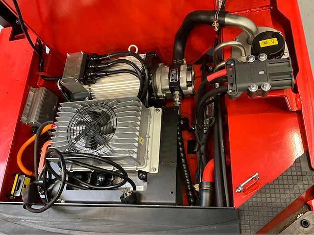 Ep efl252x vorkheftruck triplex- vorkensteller - lithium-ion accu - freelift - sideshift -495 uur - 2024 - afbeelding 13 van  21