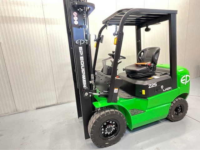 Ep efxz-251 vorkheftruck - triplex - freelift - sideshift - lithium accu - 2026 - afbeelding 13 van  29