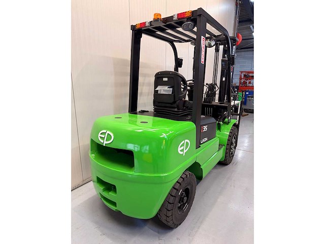 Ep efxz351-h vorkheftruck triplex - freelift - sideshift - 2026 - 4.8m - lithiumaccu - afbeelding 3 van  26