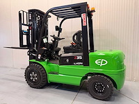 Ep efxz351-h vorkheftruck triplex - freelift - sideshift - 2026 - 4.8m - lithiumaccu - afbeelding 1 van  26