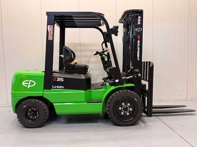 Ep efxz351-h vorkheftruck triplex - freelift - sideshift - 2026 - 4.8m - lithiumaccu - afbeelding 24 van  26