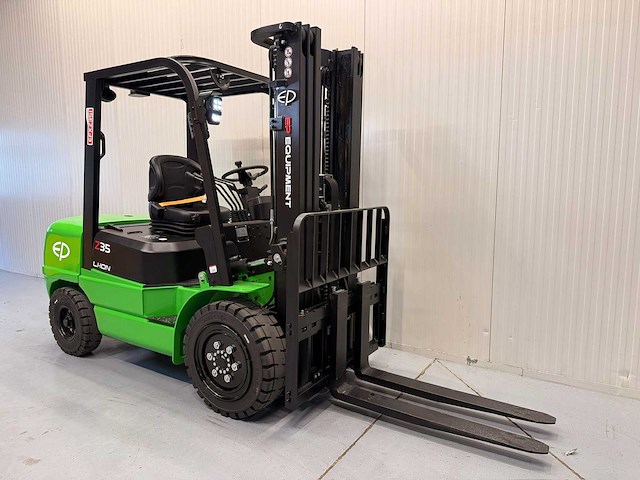 Ep efxz351-h vorkheftruck triplex - freelift - sideshift - 2026 - 4.8m - lithiumaccu - afbeelding 25 van  26