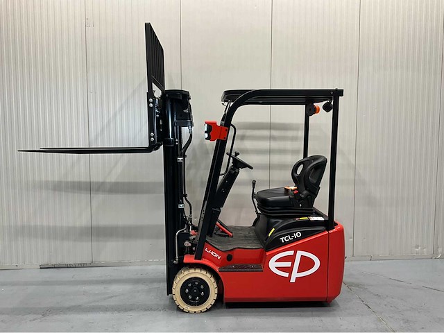 Ep tcl-10 - vorkheftruck triplex - freelift - sideshift - interne acculader - 4,3m - afbeelding 7 van  19