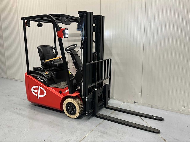 Ep tcl-10 - vorkheftruck triplex - freelift - sideshift - interne acculader - 4,3m - afbeelding 11 van  19