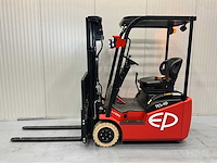 Ep tcl-10 - vorkheftruck triplex - freelift - sideshift - interne acculader - 4,3m - afbeelding 1 van  19