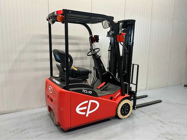 Ep tcl-10 - vorkheftruck triplex - freelift - sideshift - interne acculader - 4,3m - afbeelding 9 van  21