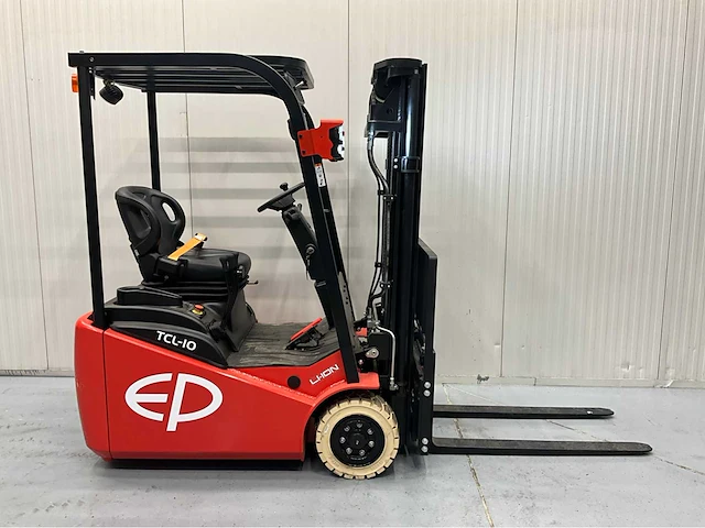 Ep tcl-10 - vorkheftruck triplex - freelift - sideshift - interne acculader - 4,3m - afbeelding 10 van  21