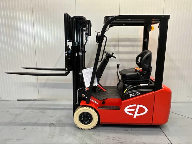 Ep tcl152 vorkheftruck - triplex - freelift - sideshift - bluespot - 4,3m - afbeelding 1 van  23