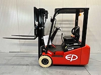 Ep tcl152 vorkheftruck - triplex - freelift - sideshift - bluespot - 4,3m - afbeelding 1 van  23