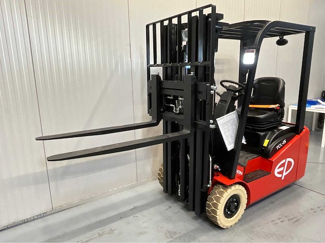 Ep tcl152 vorkheftruck - triplex - freelift - sideshift - bluespot - 4,3m - afbeelding 9 van  23