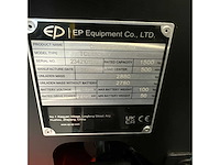 Ep tcl152 vorkheftruck - triplex - freelift - sideshift - bluespot - 4,3m - afbeelding 13 van  23