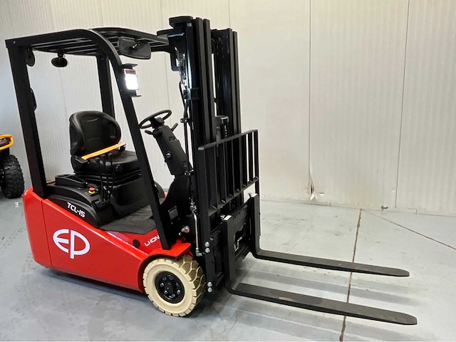 Ep tcl152 vorkheftruck - triplex - freelift - sideshift - bluespot - 4,3m - afbeelding 21 van  23