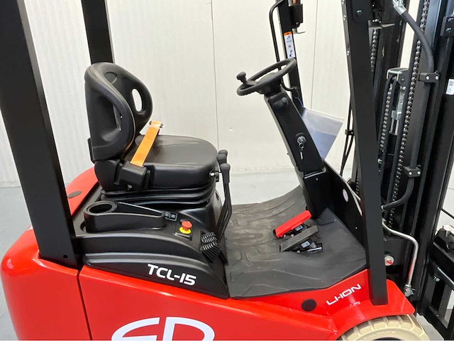 Ep tcl152 vorkheftruck - triplex - freelift - sideshift - bluespot - 4,3m - afbeelding 23 van  23