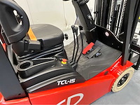 Ep tcl152 vorkheftruck - triplex - freelift - sideshift - bluespot - 4,3m - afbeelding 2 van  23