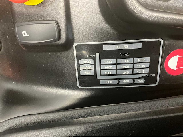 Ep tcl152 vorkheftruck - triplex - freelift - sideshift - bluespot - 4,5m - afbeelding 5 van  26